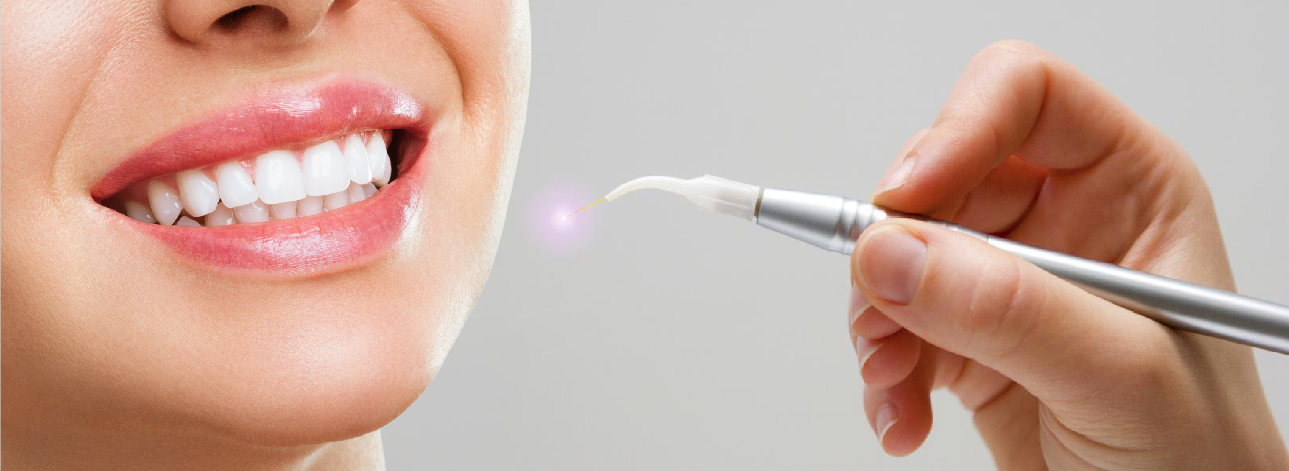 Dental laser-perfect-health-teeth-smile-young-woman-teeth-whitening with laser technology- tanger dental center